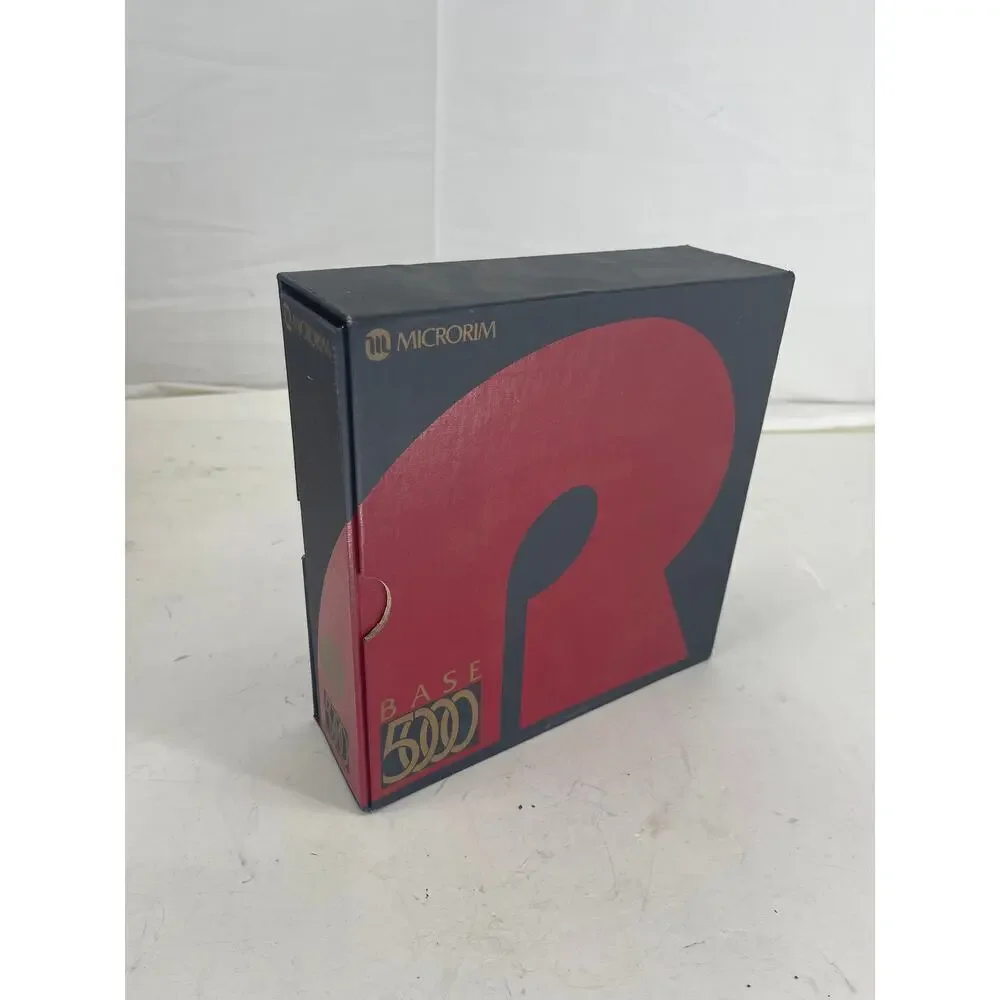 Vintage Microrim R:BASE 5000 Database Software for IBM PC DOS